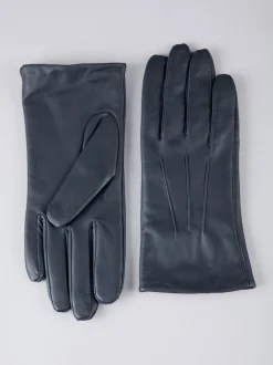 Lakeland Leather Blue Blea Classic Gloves