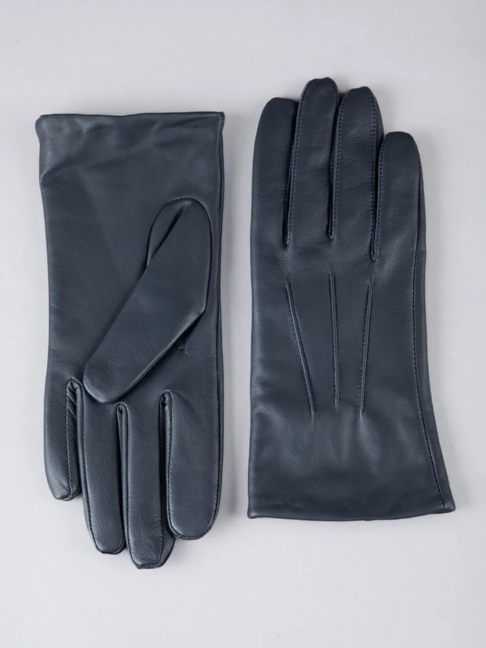 Lakeland Leather Blue Blea Classic Gloves
