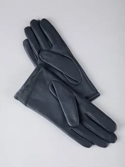 Lakeland Leather Blue Blea Classic Gloves