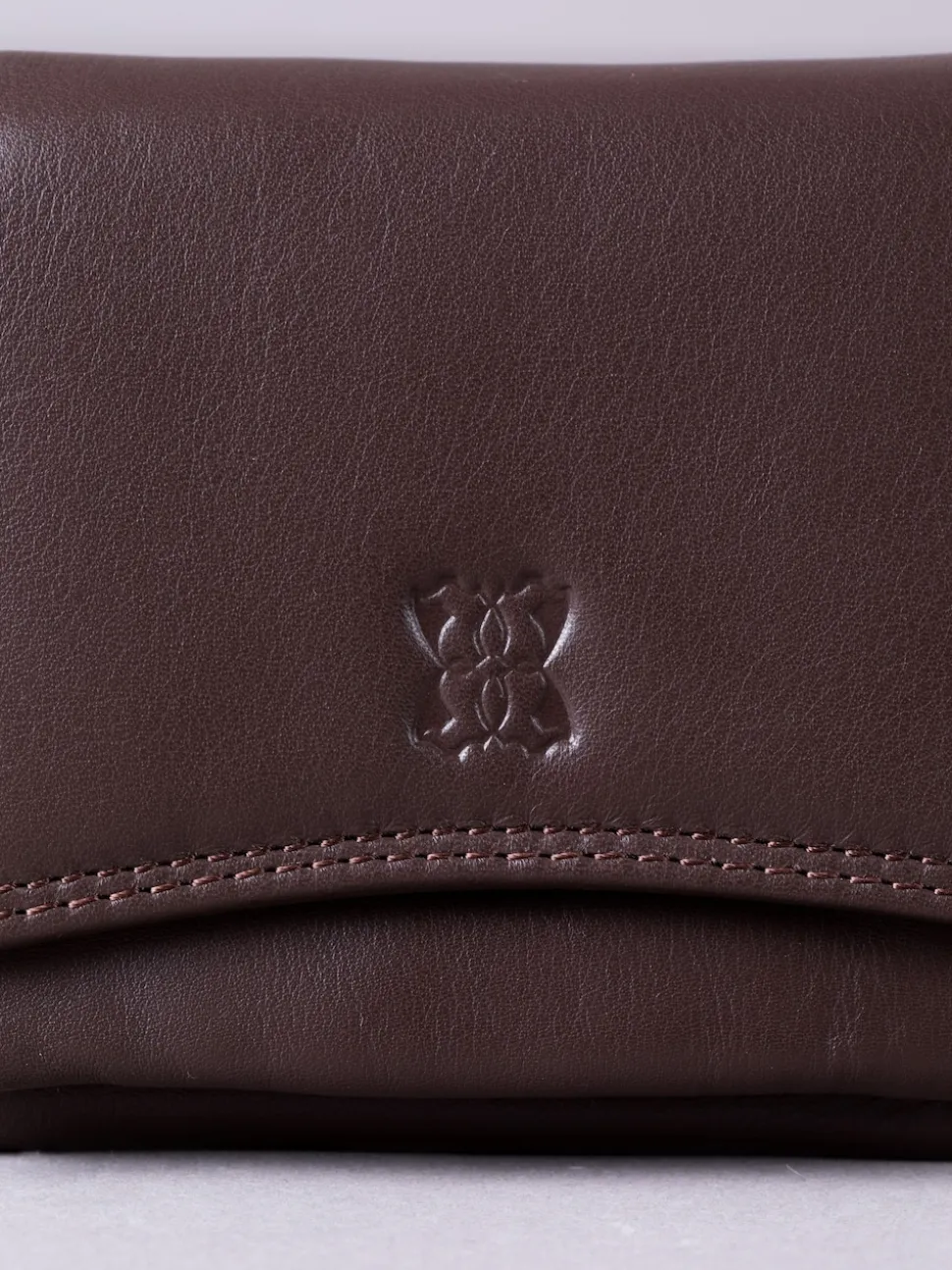 Lakeland Leather Brown Small Purse