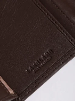 Lakeland Leather Brown Small Tab Purse