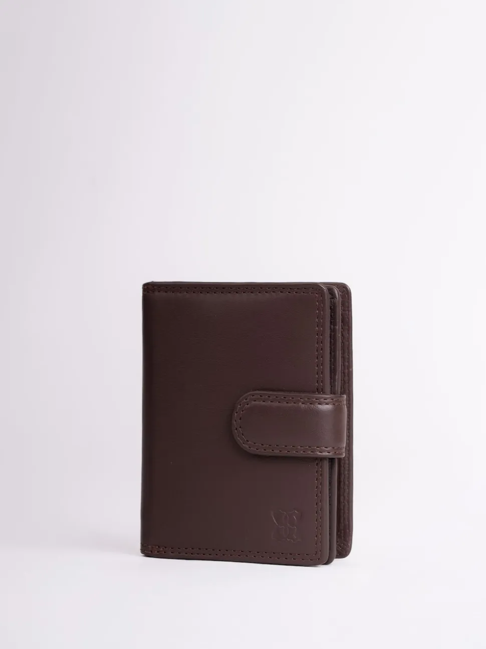 Lakeland Leather Brown Small Tab Purse