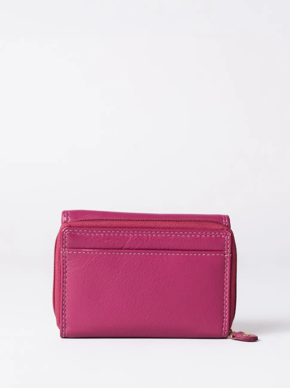 Lakeland Leather Cranberry Small Purse