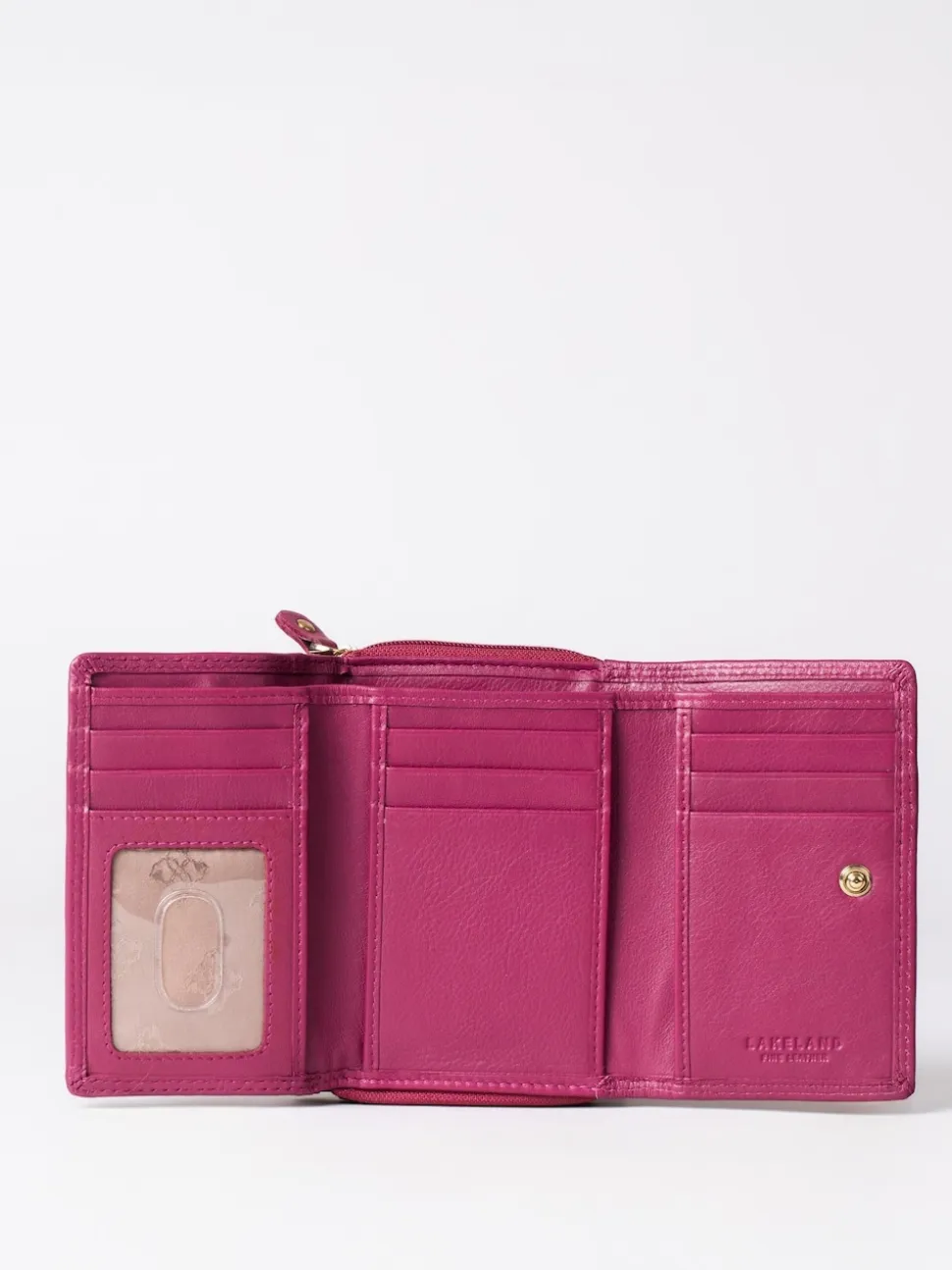 Lakeland Leather Cranberry Small Purse