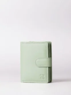 Lakeland Leather Green Small Tab Purse