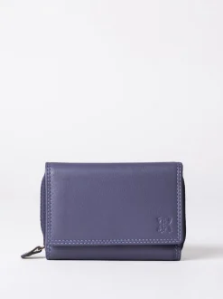 Lakeland Leather Purple Small Purse