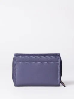 Lakeland Leather Purple Small Purse