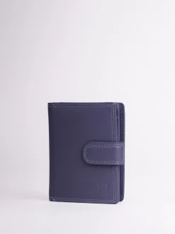 Lakeland Leather Purple Small Tab Purse