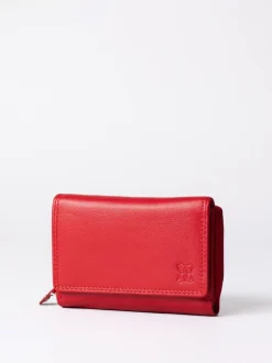 Lakeland Leather Red Small Purse