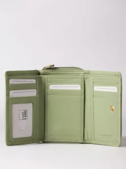 Lakeland Leather Sage Green Small Purse