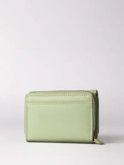 Lakeland Leather Sage Green Small Purse