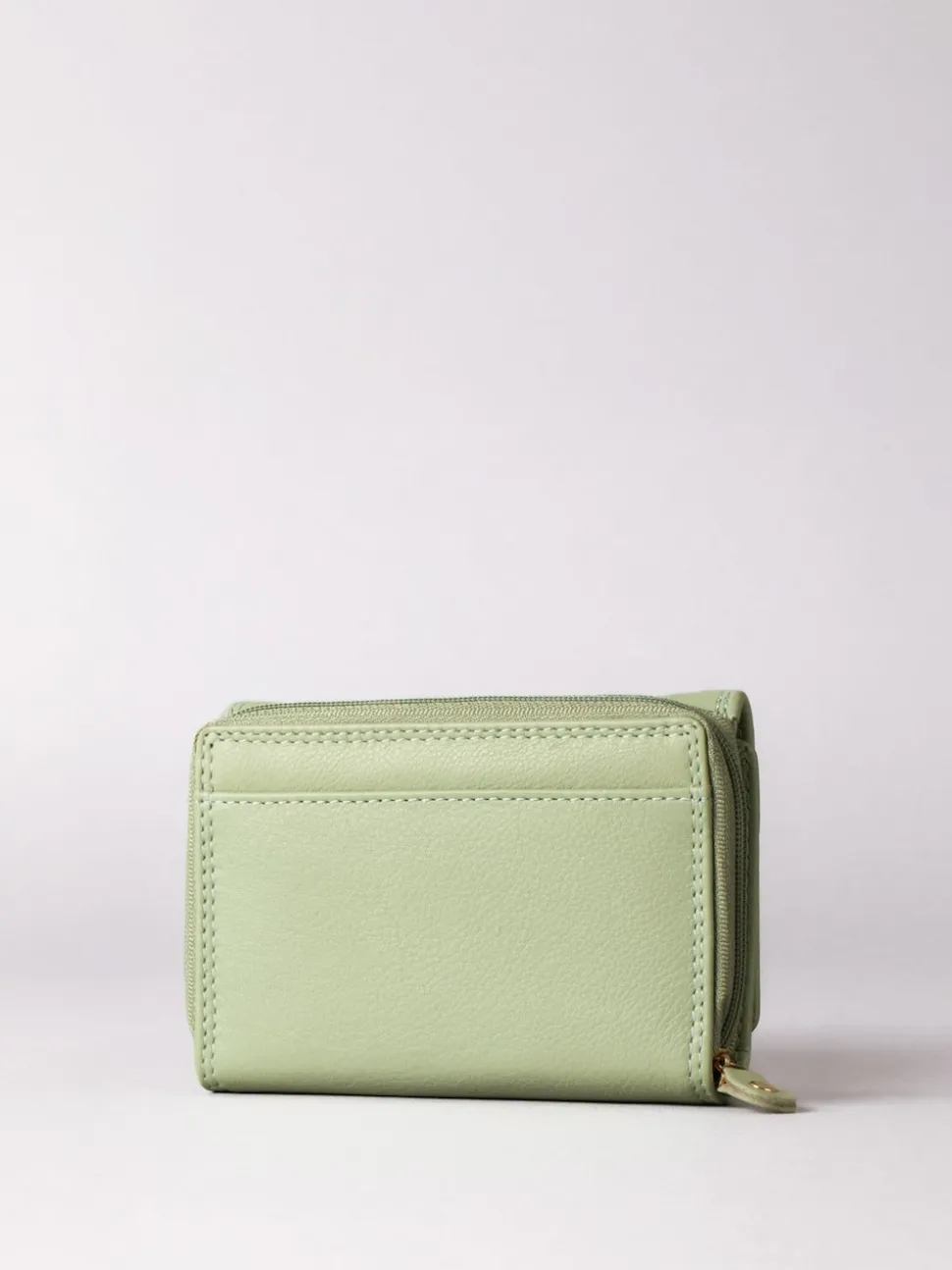 Lakeland Leather Sage Green Small Purse