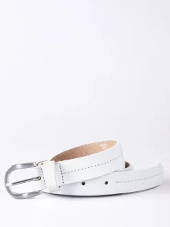Lakeland Leather White Kendal Belt