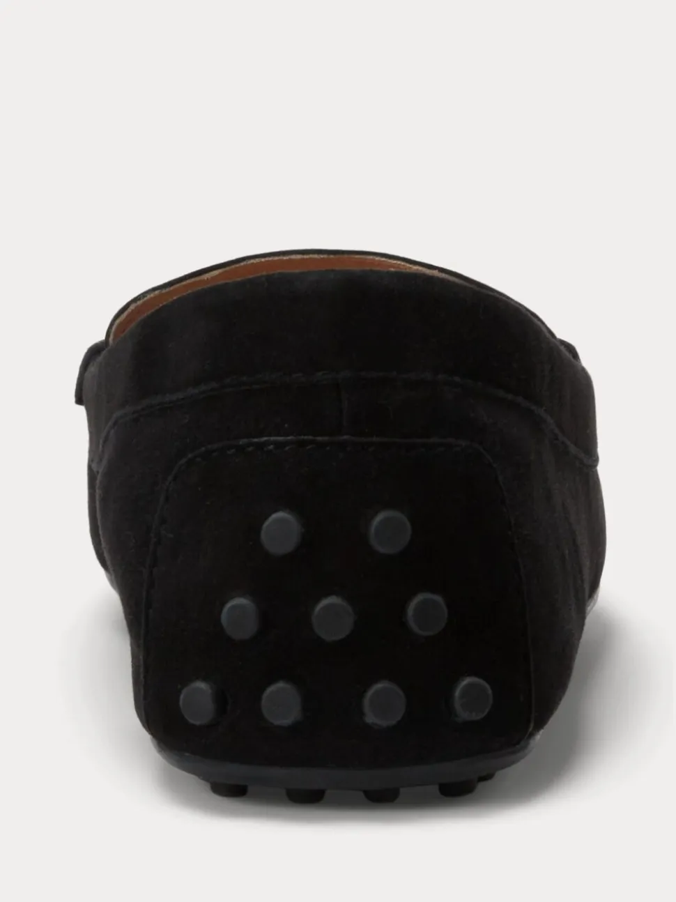 Lauren Ralph Lauren Black Barnsbury Suede Loafers