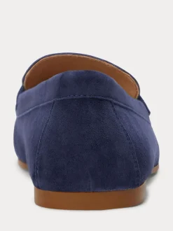 Lauren Ralph Lauren Blue Averi III Suede Loafers