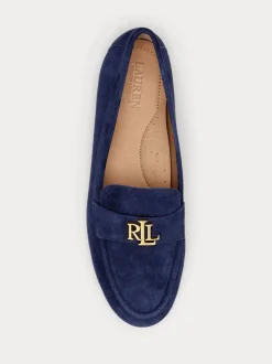 Lauren Ralph Lauren Blue Averi III Suede Loafers