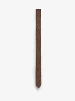 Lauren Ralph Lauren Tan Brown Reversible Monogram Belt
