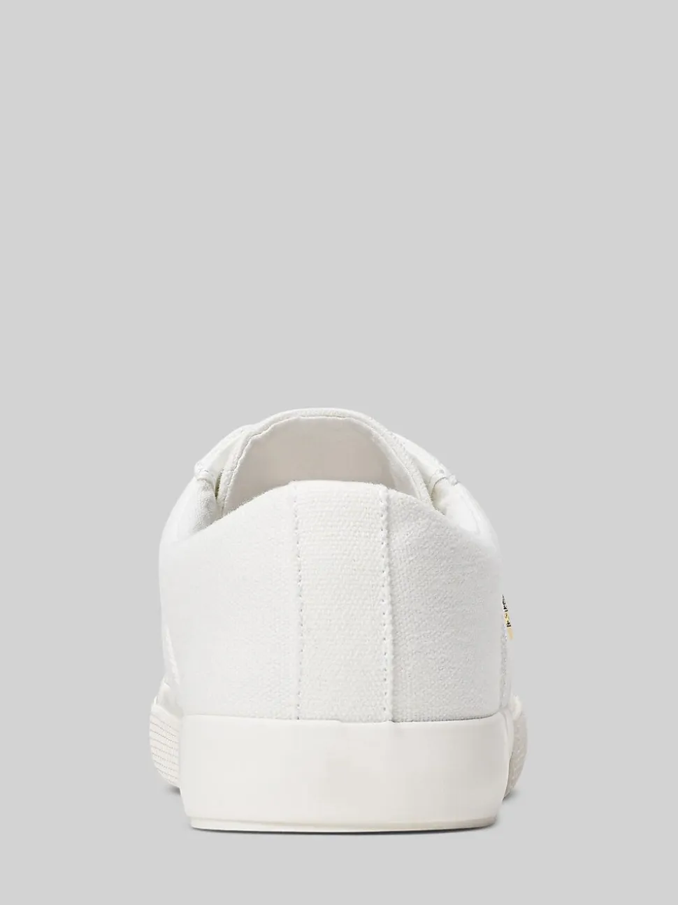 Lauren Ralph Lauren White Janson II Canvas Sneakers