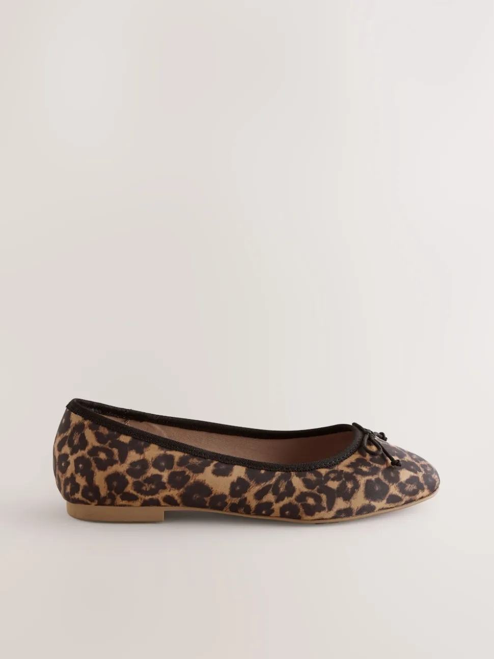 Leopard Animal Print Standard/Wide Fit Ballerinas Shoes
