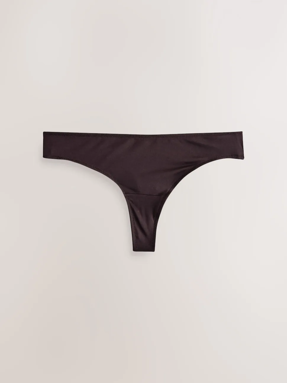 Leopard/Cherry Print Thong Microfibre Knickers 5 Pack