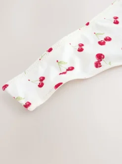 Leopard/Cherry Print Thong Microfibre Knickers 5 Pack