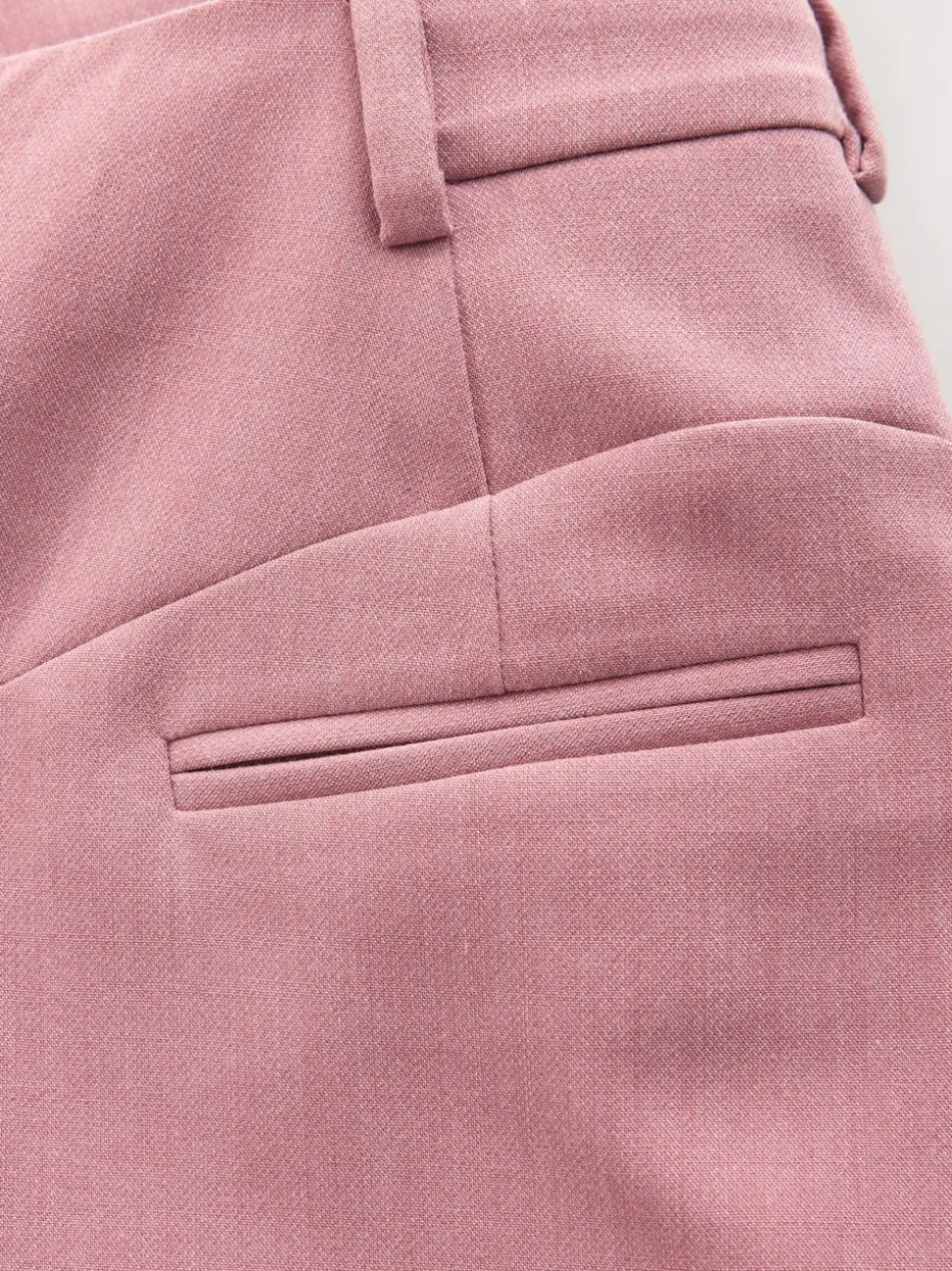Light Pink Sculpting Tailored Slim Trousers