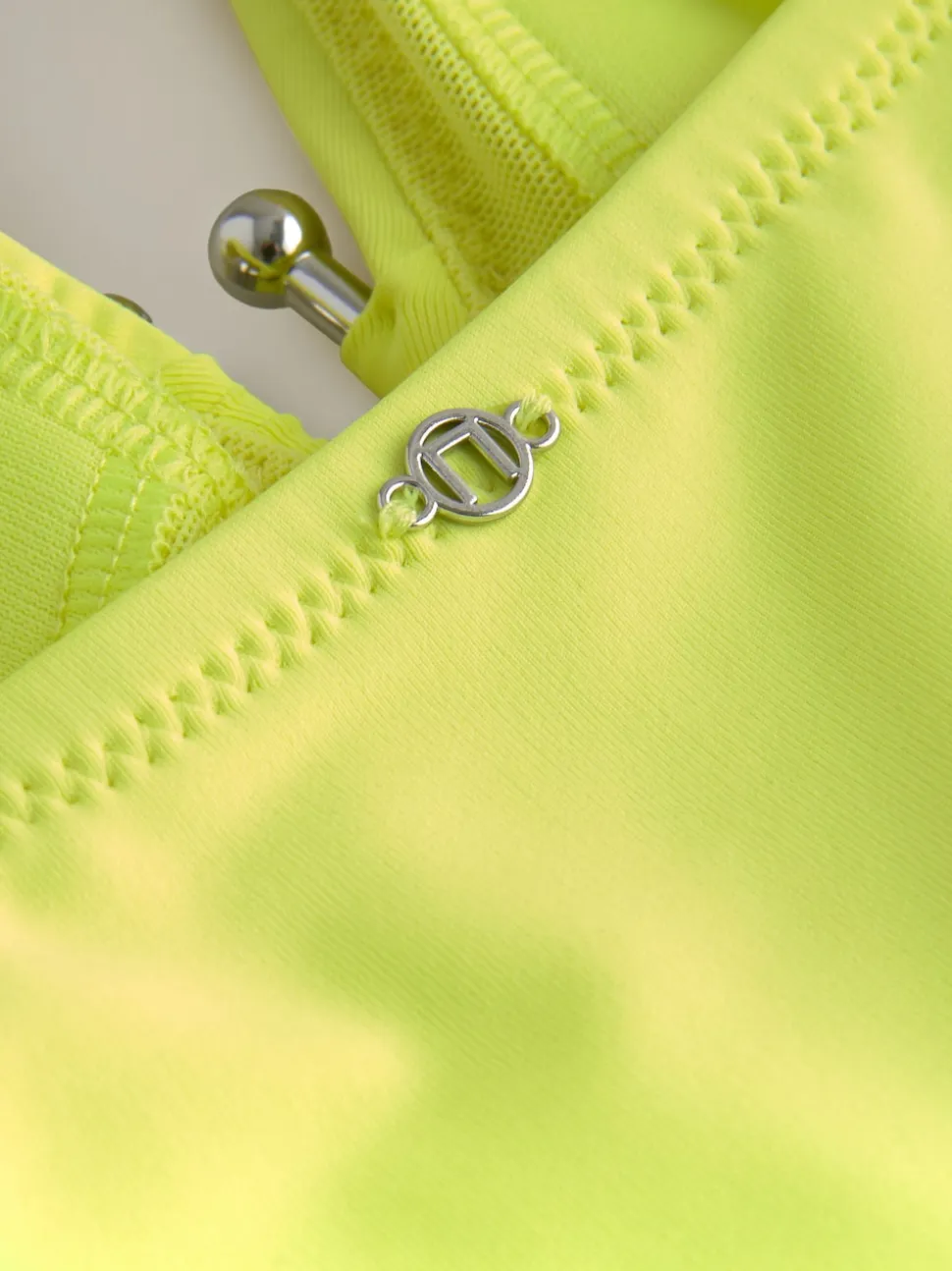 Lime Green Utrim Tummy Control Plunge Swimsuit