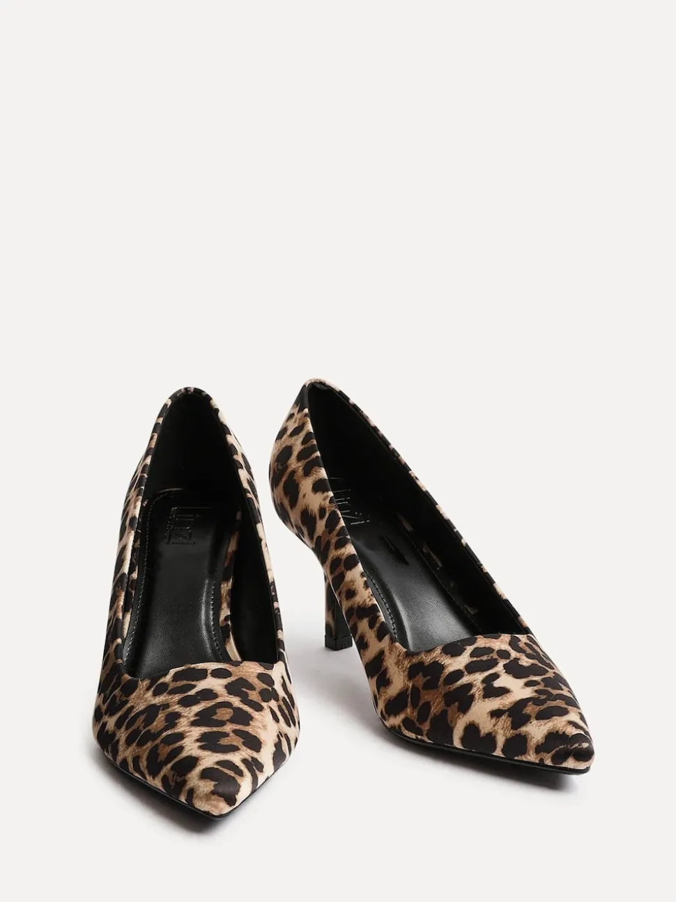 Linzi Animal Wide Fit Aim Closed Court Stiletto Heels