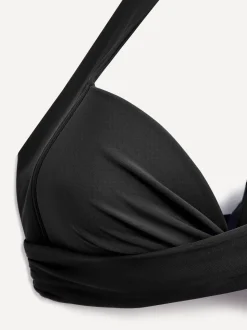 Linzi Black Amalfi Moulded Cup High Waist Bikini Set