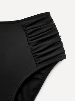 Linzi Black Amalfi Moulded Cup High Waist Bikini Set