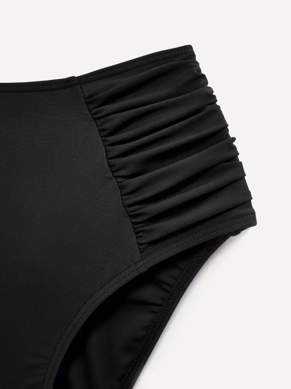 Linzi Black Amalfi Moulded Cup High Waist Bikini Set