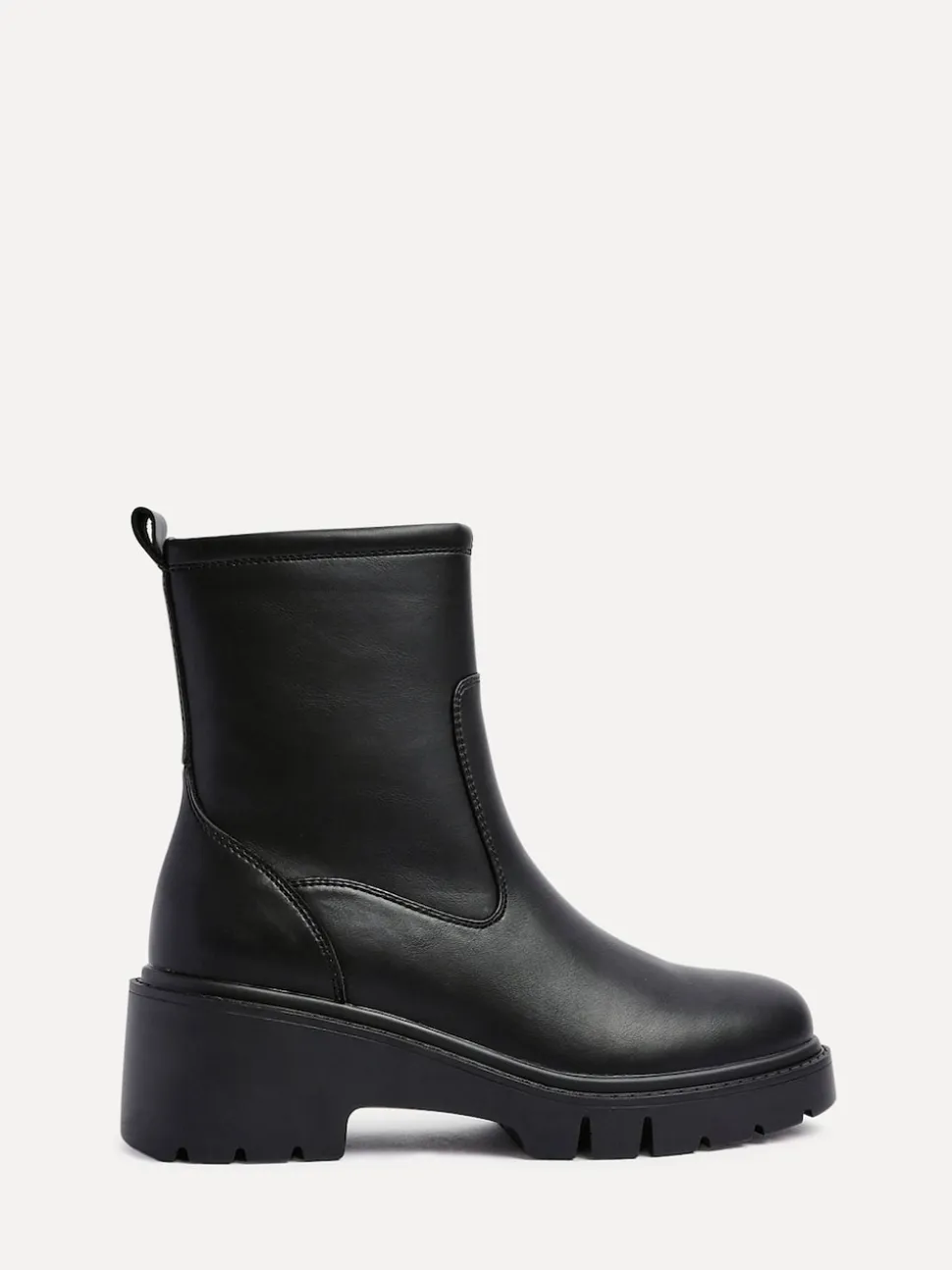 Linzi Black Limited Wedge Ankle Boots