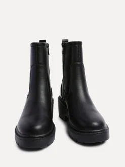 Linzi Black Limited Wedge Ankle Boots