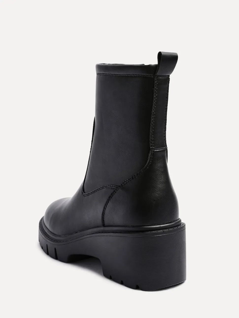 Linzi Black Limited Wedge Ankle Boots