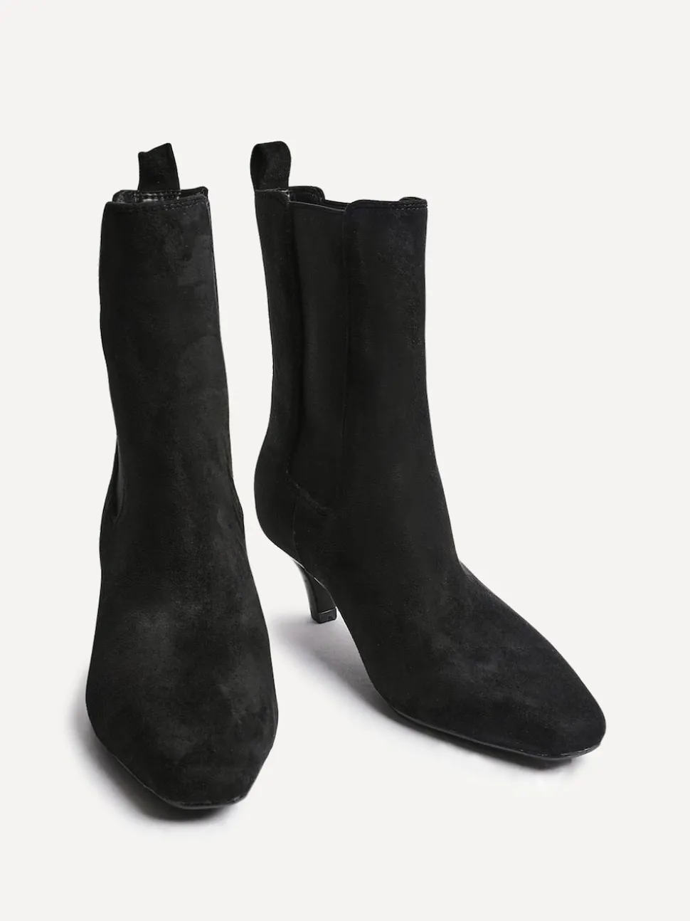 Linzi Black Ritual Kitten Heeled Chelsea Boots