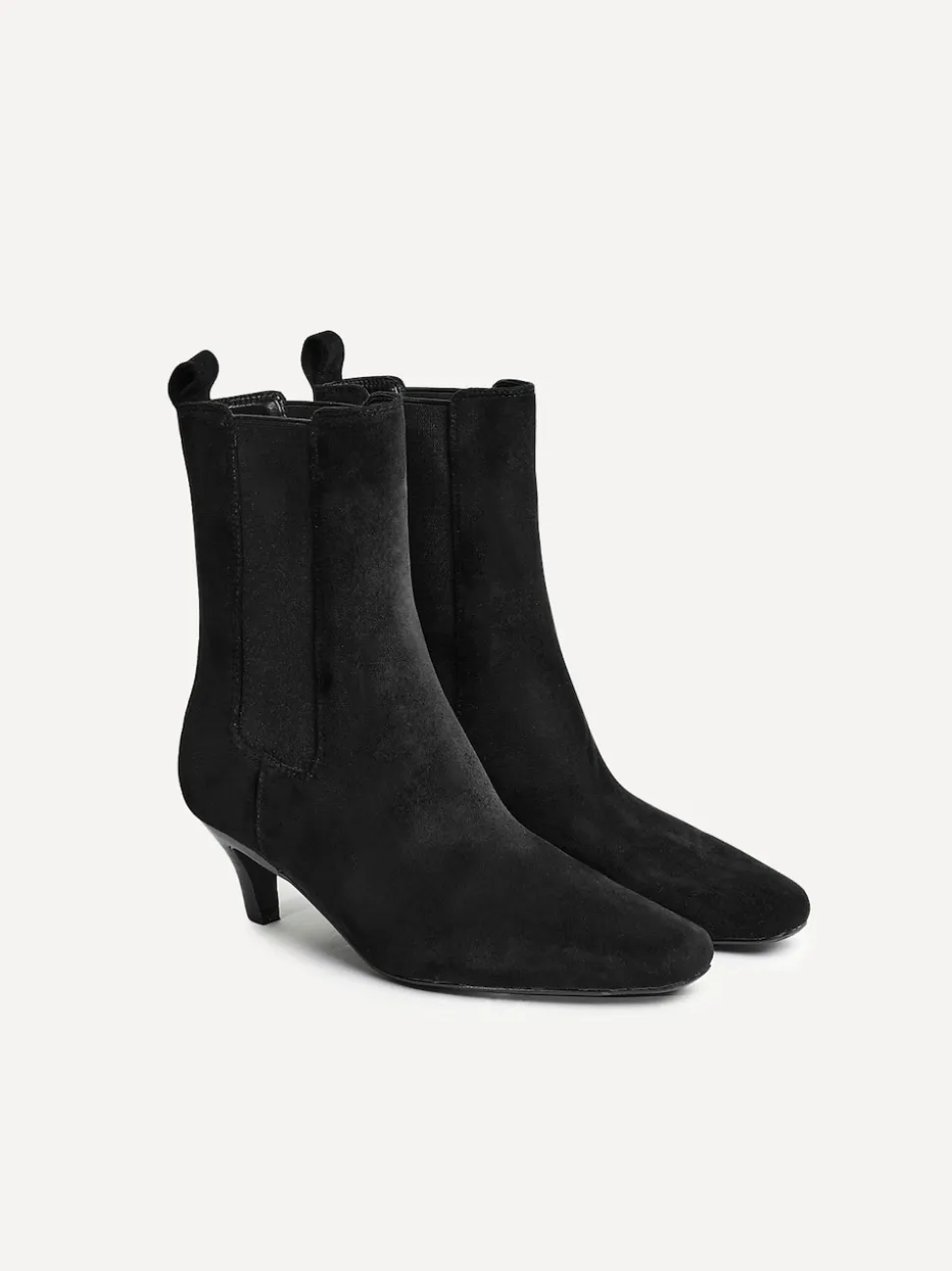 Linzi Black Ritual Kitten Heeled Chelsea Boots
