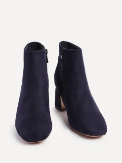 Linzi Blue Cove Comfort Block Heeled Ankle Boot