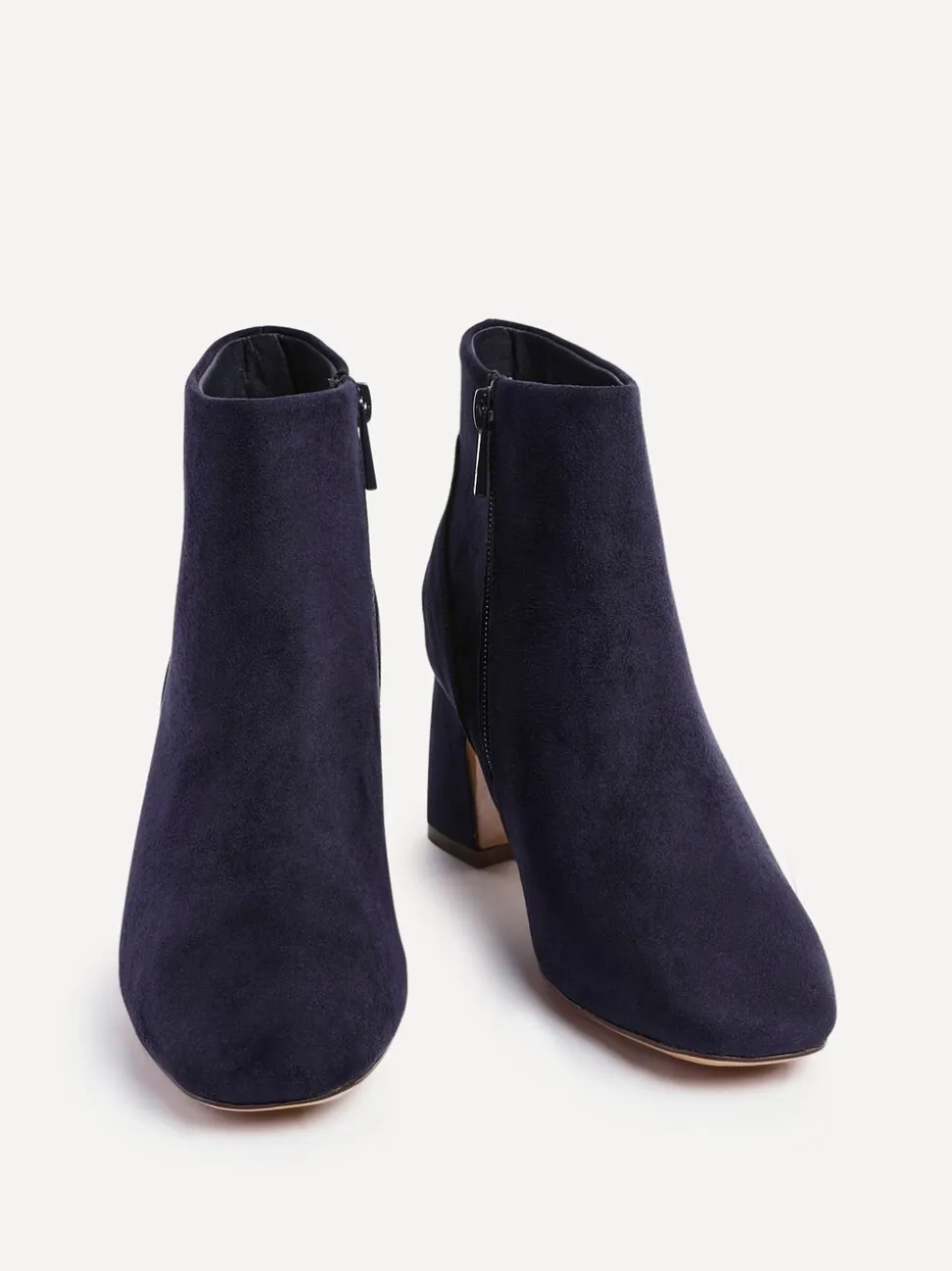 Linzi Blue Cove Comfort Block Heeled Ankle Boot