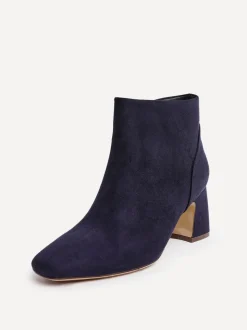 Linzi Blue Cove Comfort Block Heeled Ankle Boot