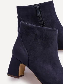 Linzi Blue Cove Comfort Block Heeled Ankle Boot