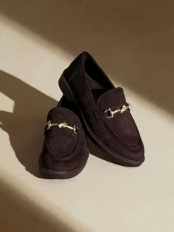 Linzi Brown Elite Classic Loafer With Embellishment