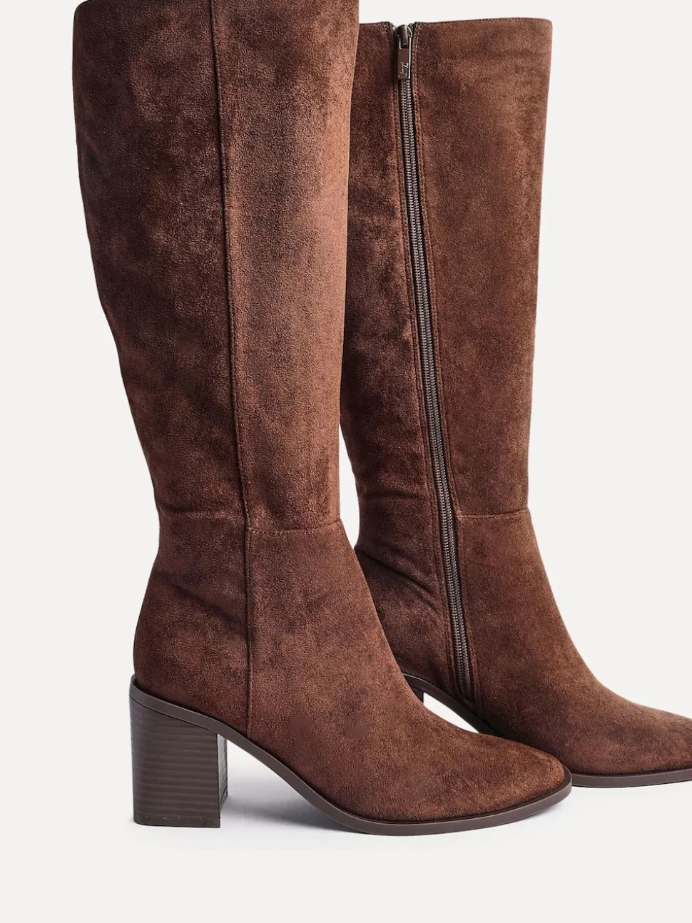 Linzi Brown Levine Block Heeled High Leg Boots