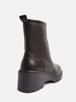 Linzi Brown Limited Wedge Ankle Boots