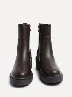 Linzi Brown Limited Wedge Ankle Boots