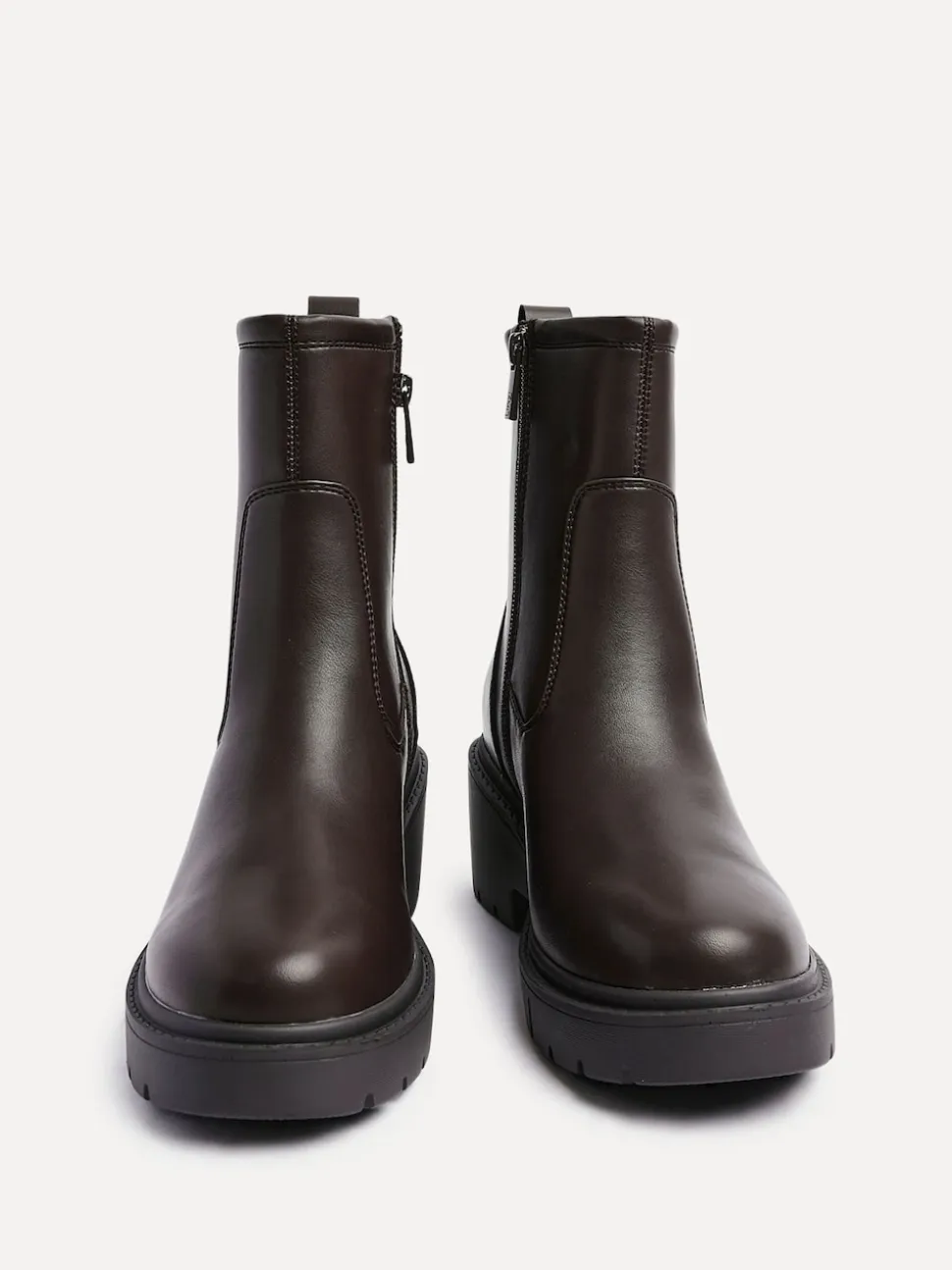 Linzi Brown Limited Wedge Ankle Boots