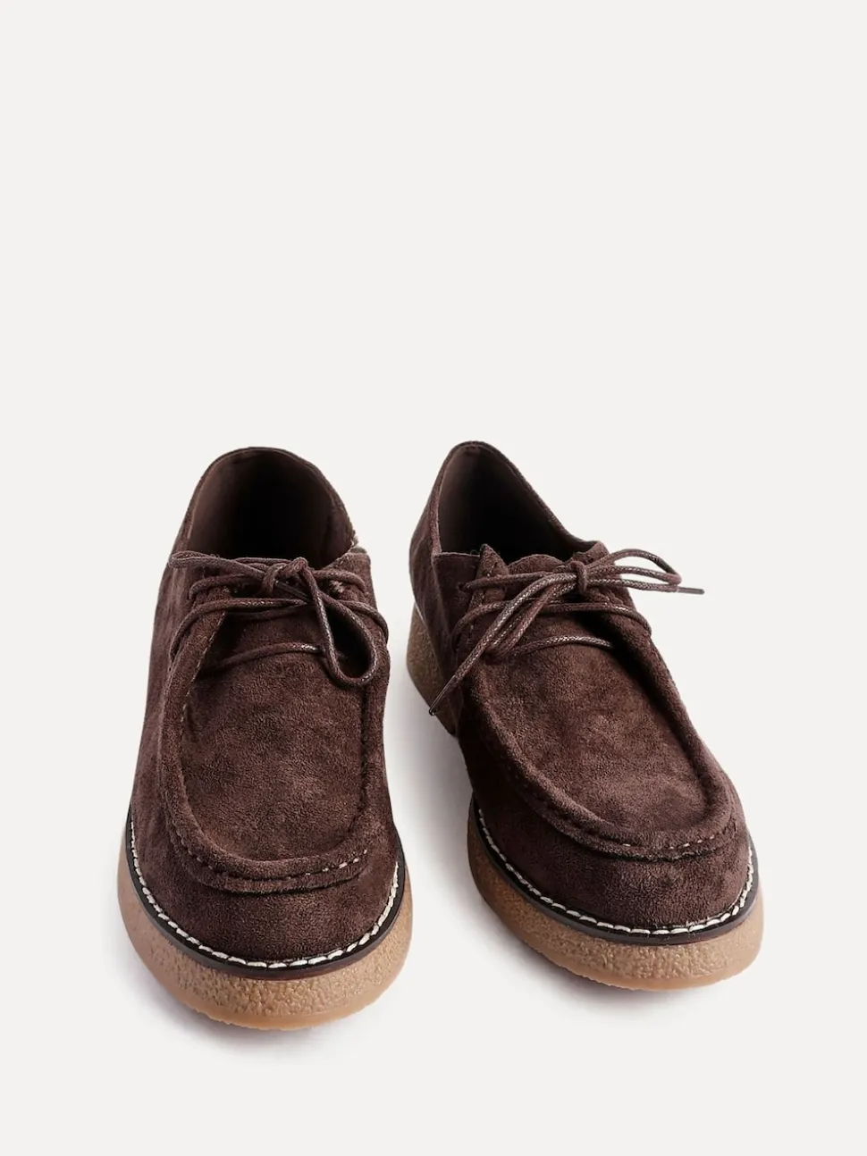 Linzi Brown Perth Laced Chunky Loafers