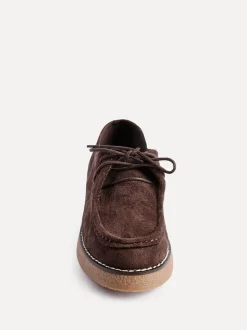 Linzi Brown Perth Laced Chunky Loafers