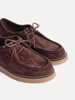 Linzi Brown Perth Laced Chunky Loafers