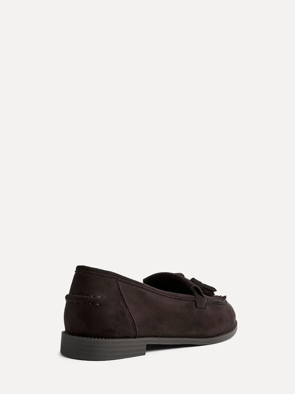 Linzi Brown Rosemary Classic Slip-On Loafers With Tassel Detail