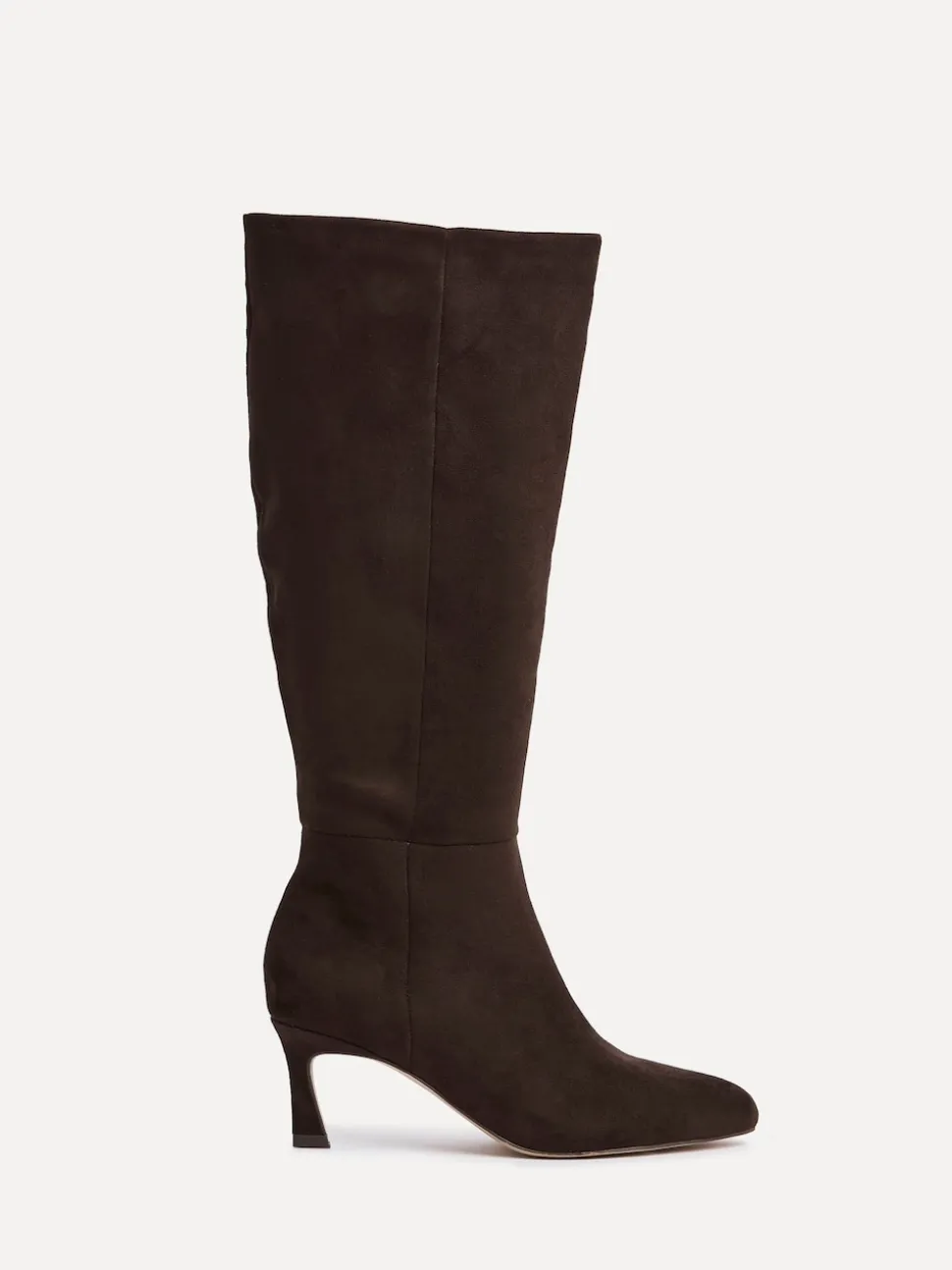 Linzi Brown Rush Pointed Toe High Leg Stiletto Boots